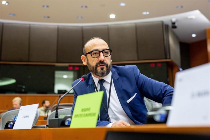 Archivo - El eurodiputado de Cs, Jordi Cañas.