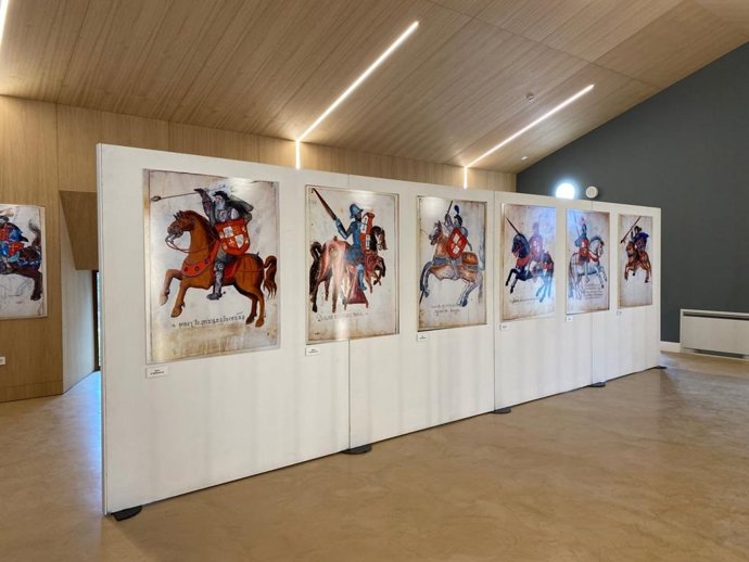 Exposición 'Los Caballeros de Gamonal' organizada por la Fundación de la Catedral de Burgos.