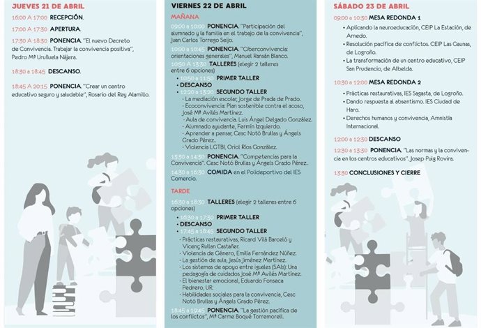 El Congreso de Convivencia acogerá 400 asistentes