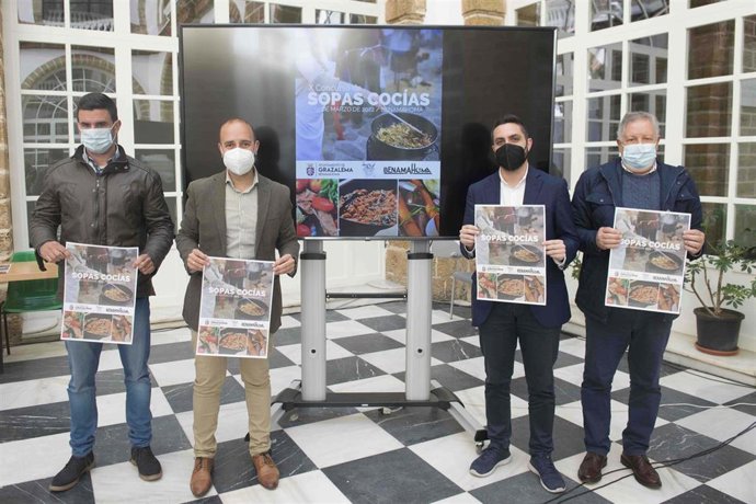 Presentación de una nueva edición del concurso 'Sopas Cocías'.