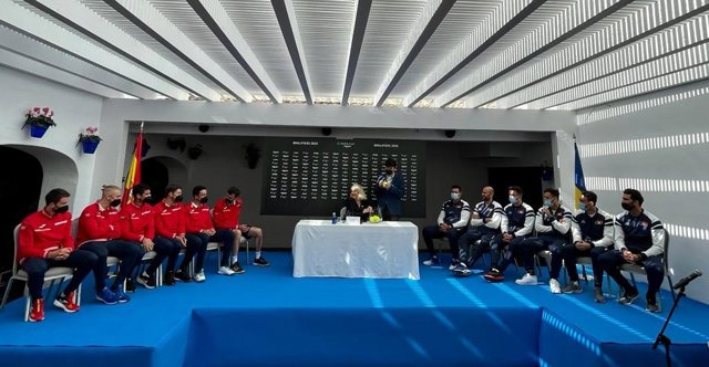 Sorteo de la eliminatoria 'Davis Cup by Rakuten Qualifier' entre España y Rumanía en Marbella