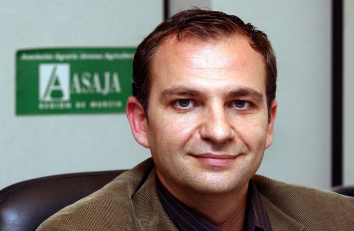 Alfonso Gálvez Caravaca, secretario general de ASAJA Murcia