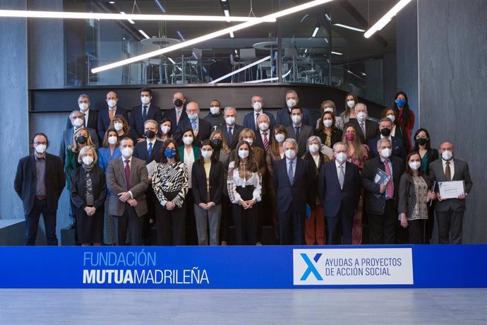 Fundación Mutua Madrileña celebra la ceremonia de entrega de su X Convocatoria Anual de Ayudas a Proyectos de Acción Social