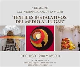 Cartel de las actividades por el Día Internacional de la Mujer en el CAAC