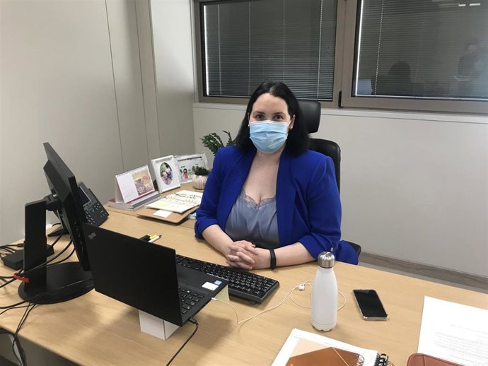 La directora general de Cooperación al Desarrollo y de Inmigración del Gobierno de Aragón, Natalia Salvo.