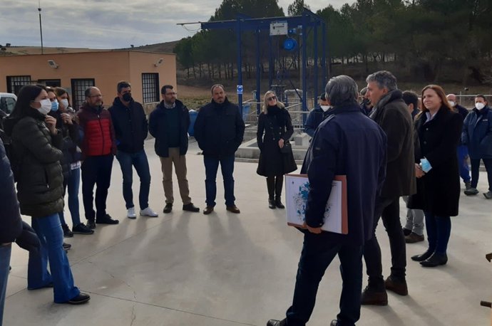 El diputado de Medio Ambiente de la Diputación de Cáceres visita varias estaciones depuradoras en la provincia de Cuenca