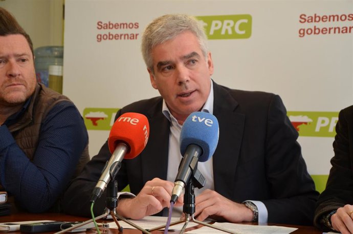 Archivo - El portavoz del PRC en el Ayuntamiento de Santander, José María Fuentes-Pila