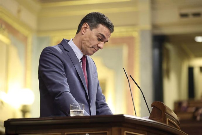 El presidente del Gobierno, Pedro Sánchez