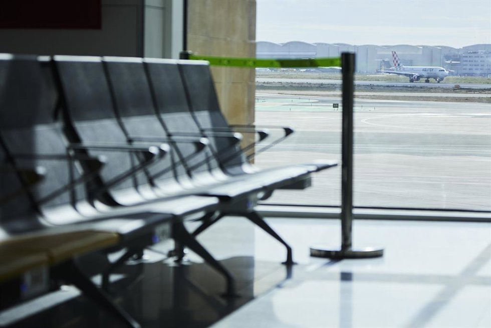 Aeropuerto de Sevilla. 