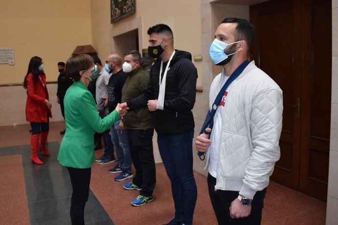 María Gámez en Melilla