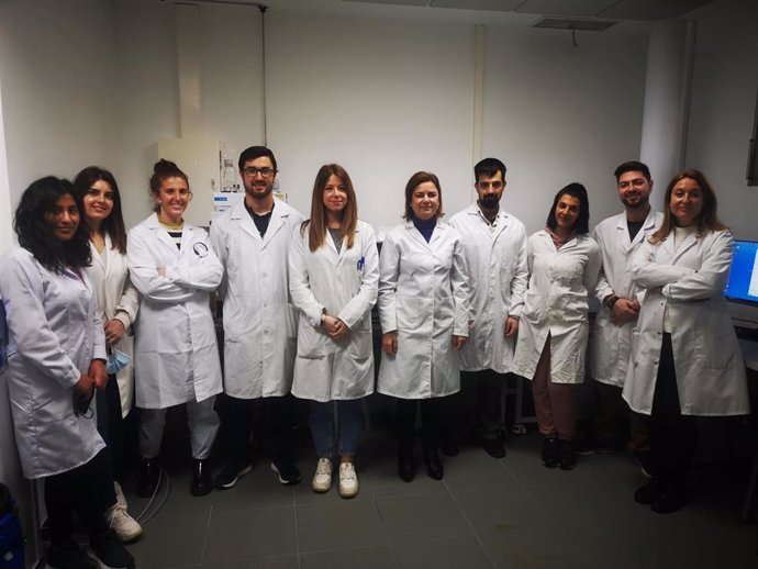 El equipo de la Universidad de Huelva responsable de la investigación.