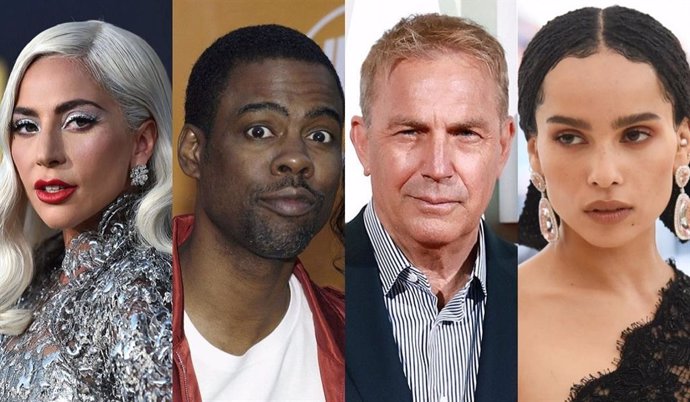 Lady Gaga, Chris Rock, Kevin Costner o Zoe Kravitz, entre los presentadores de los Oscar 2022
