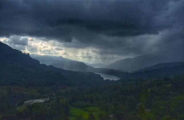 Lluvias monzónicas de verano, India