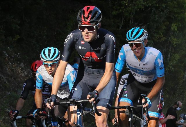 Archivo - Pavel Sivakov durante el Tour de Francia de 2020 con el INEOS