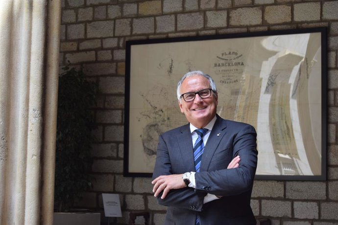 Archivo - El president del grup municipal del PP a l'Ajuntament de Barcelona, Josep Bou