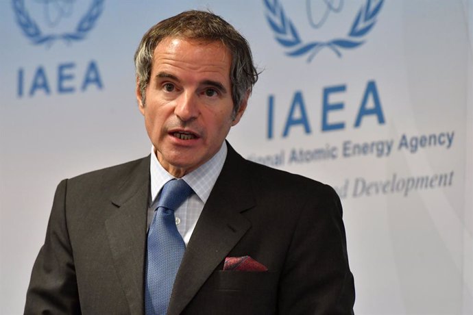 Archivo - El director general de la Agencia Internacional de la Energía Atómica (AIEA), Rafael Grossi