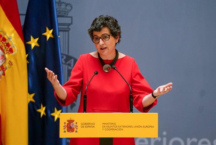 Archivo - L'exministra d'Afers Exteriors, Arancha González Laya