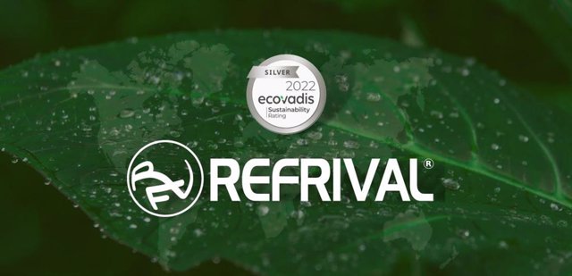 Refrival logra la Medalla de Plata de la plataforma de calificaciones de sostenibilidad EcoVadis