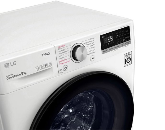 Lavadora de la marca LG