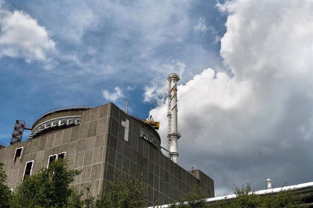 Archivo - Uno de los reactores de la central nuclear de Zaporiyia, en Ucrania