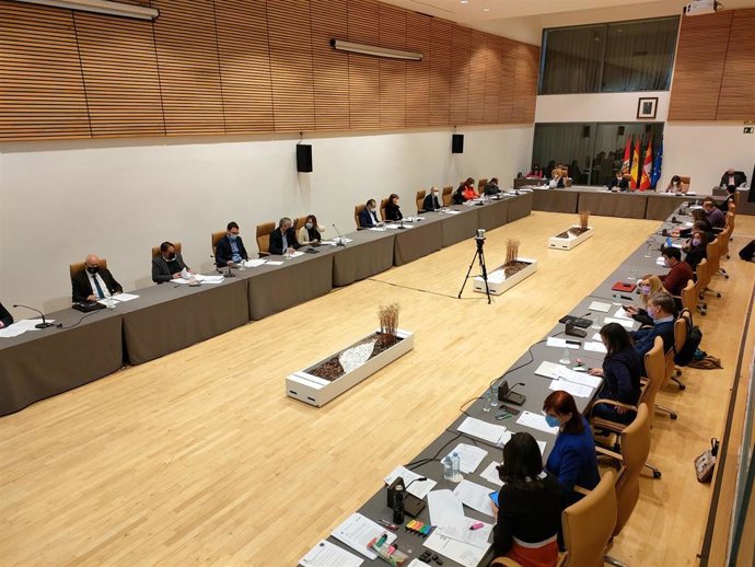 Pleno en el Ayuntamiento de Salamanca.