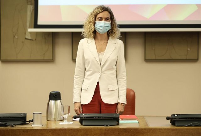 La presidenta del Congreso de los Diputados, Meritxell Batet, en dependencias parlamentarias