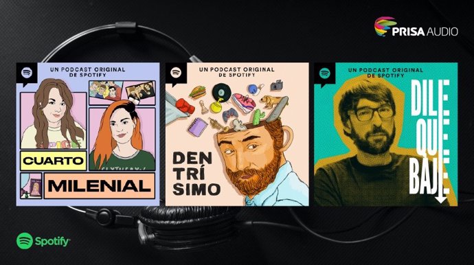 Spotify cierra un acuerdo con PRISA Audio y lanza nuevos podcasts originales