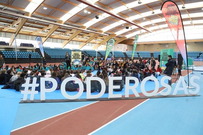Imagen de una jornada del Programa #Poderosas del Ayuntamiento de Madrid