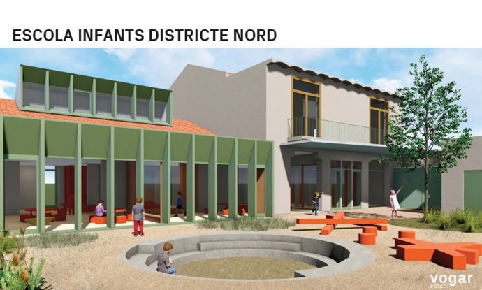 Proyecto de la escuela infantil del distrito Nord.
