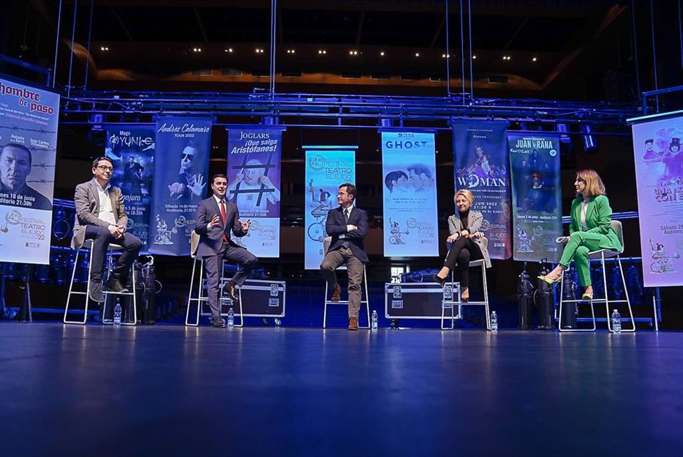 Presentación del 45 Festival de Teatro de El Ejido, en Almería