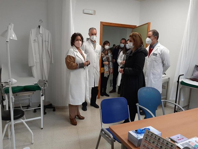 Visita al centro de salud.