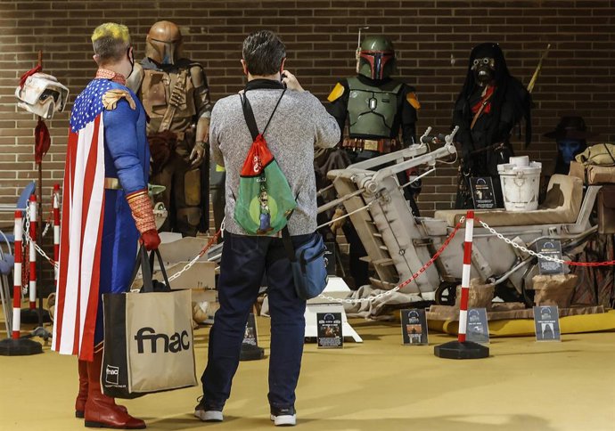 Ambiente en el primer día del Salón del Cómic de Valncia