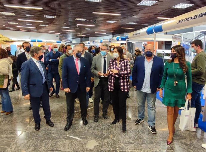 Inauguración de inauguración de la XLV edición de la Exposición de hostelería y artículos de playa, Expoplaya, en Torremolinos.