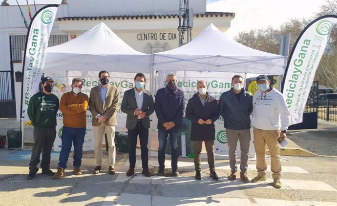 Presentación del servicio de recogida "puerta a puerta" del proyecto de Economía Circular en Arcos.