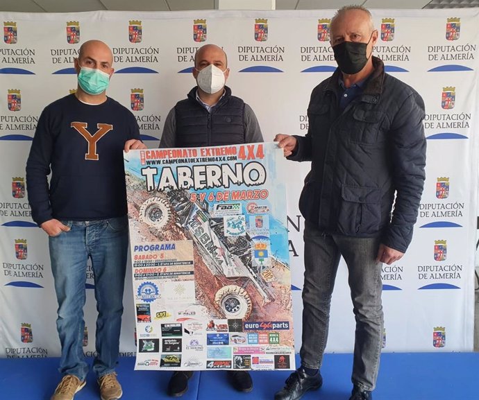 Presentación de campeonato extremo de 4x4 de Taberno (Almería).