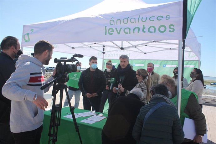 El coportavoz provincial de Andaluces Levantaos, coordinador territorial en la provincia de Cádiz y responsable de política institucional de AxSí, Fran Romero.