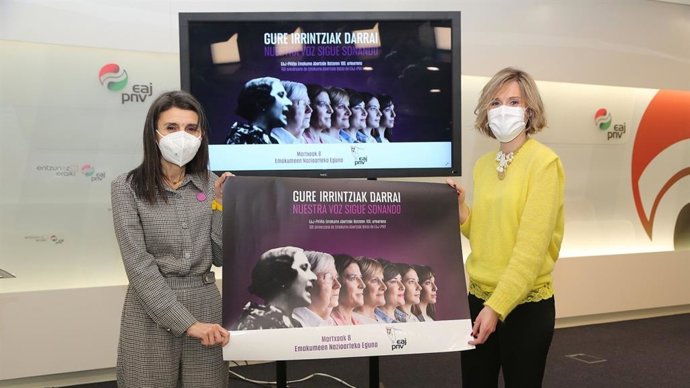 PNV presenta el lema del 8 de Marzo