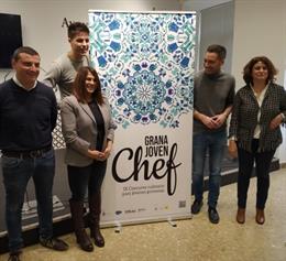 Presentación de la novena edición del concurso culinario 'GranaJovenchef'