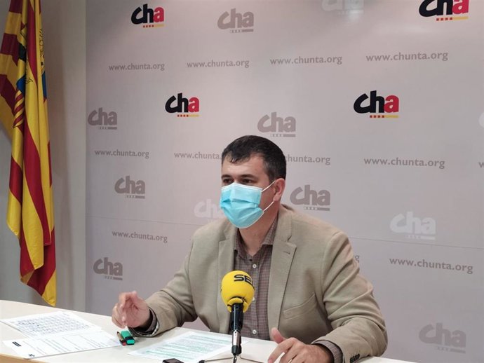 El presidente de CHA, Joaquín Palacín.