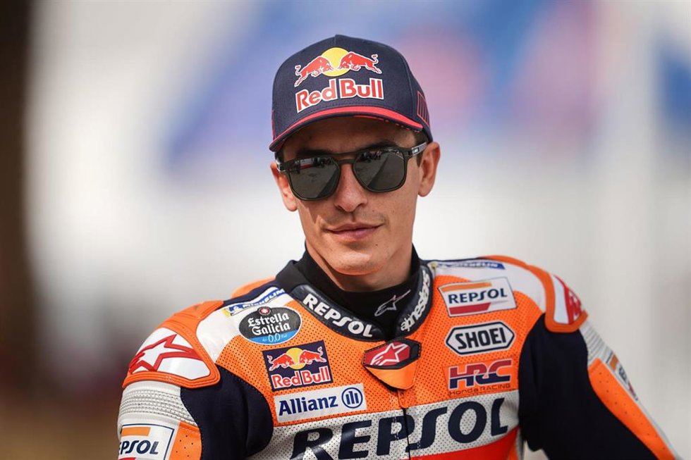 El piloto español de MotoGP Marc Márquez