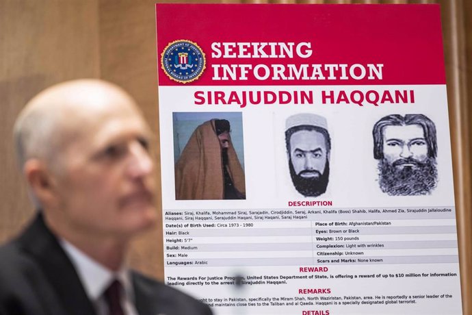 El líder de la red Haqqani, Sirajuddin Haqqani