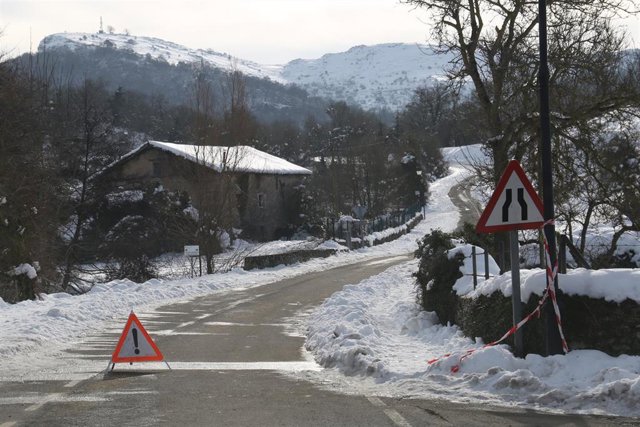 Archivo - Nieve en Euskadi