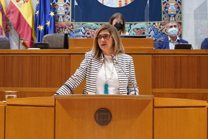 Archivo - La diputada autonómica de C's en las Cortes de Aragón Susana Gaspar.
