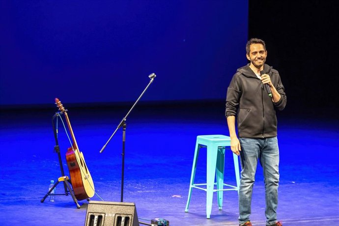 El humorista David Guapo.