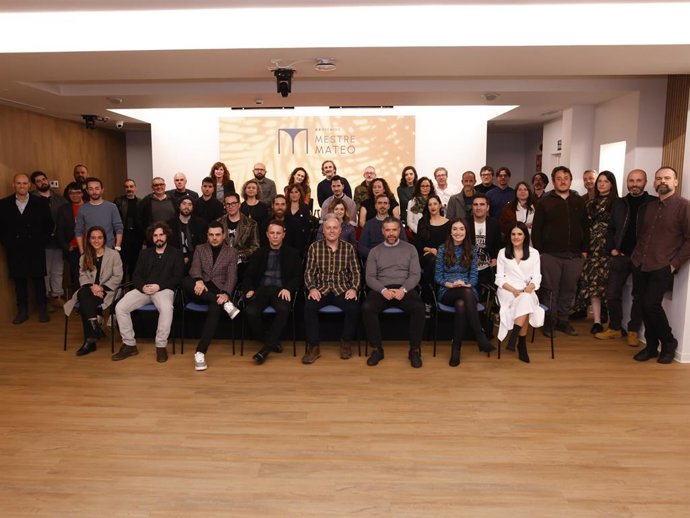 Encuentro de finalistas de los Premios Mestre Mateo 2022