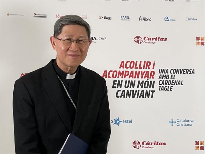 El cardenal Luis Antionio Tagle a Barcelona