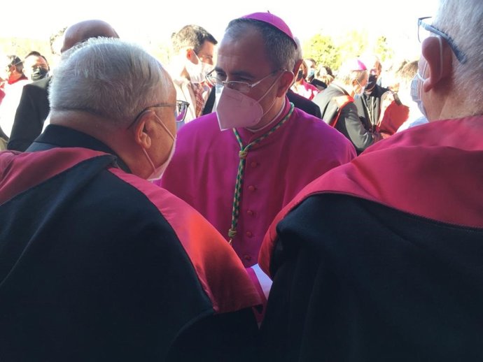 Toma de posesión de Santos Montoya como nuevo obispo de la diocésis Calahorra La Calzada Logroño