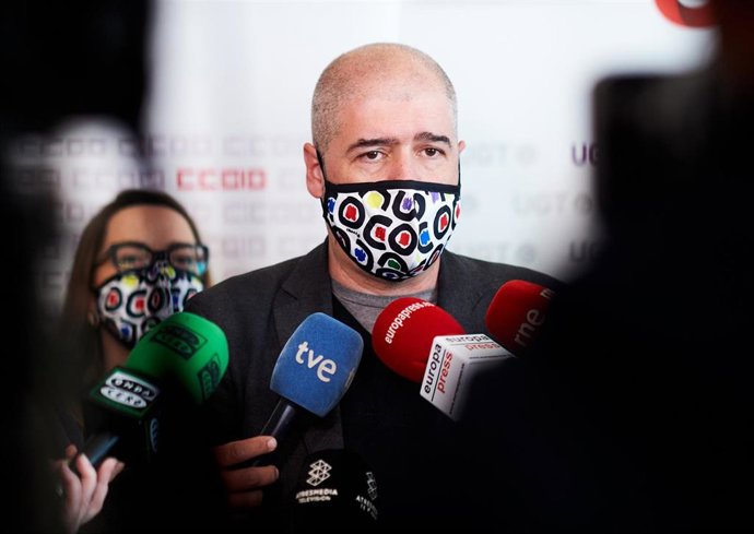 El secretario general de CCOO, Unai Sordo.