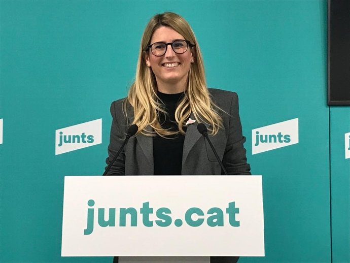 La vicepresidenta de Junts i diputada de Junts, Elsa Artadi