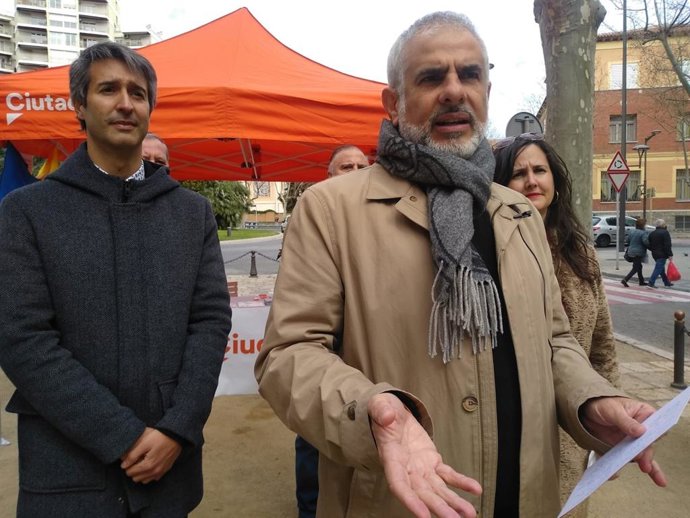 El líder de Cs a Catalunya, Carlos Carrizosa